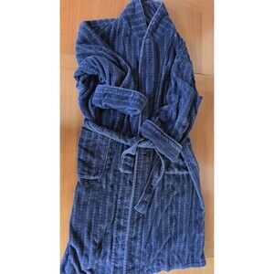 Club Room Men's Blue Robe One Size Vintage READ Description